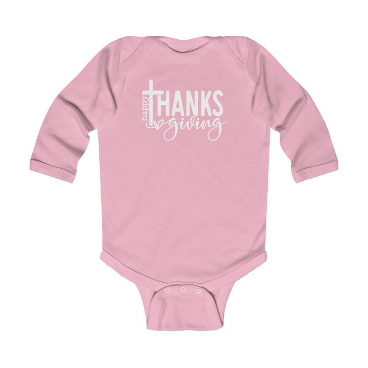 Thanksgiving Cross - Infant Long Sleeve Bodysuit