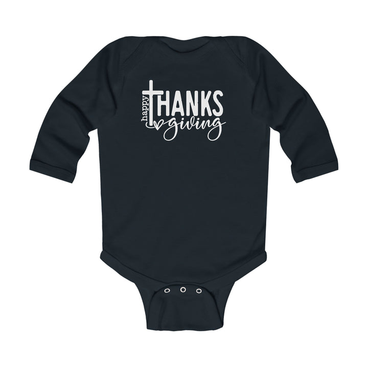 Thanksgiving Cross - Infant Long Sleeve Bodysuit