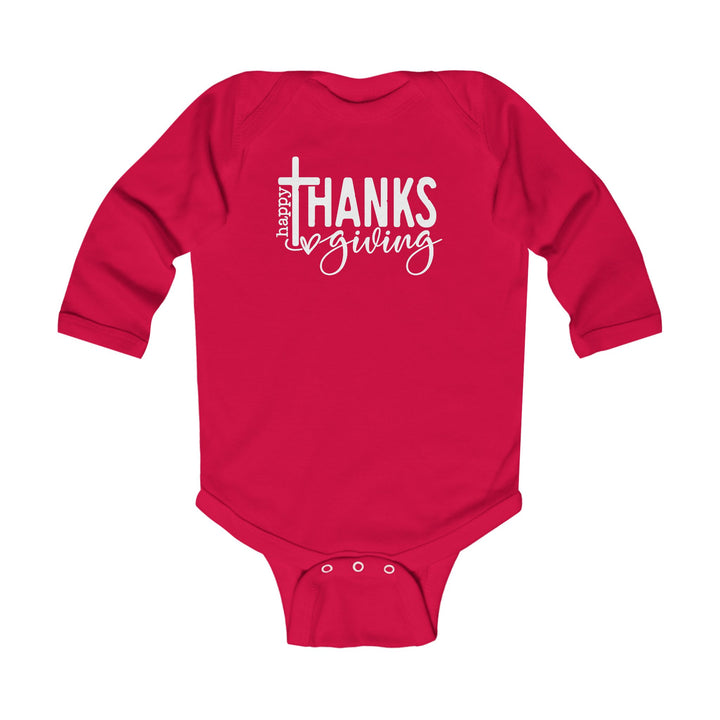 Thanksgiving Cross - Infant Long Sleeve Bodysuit