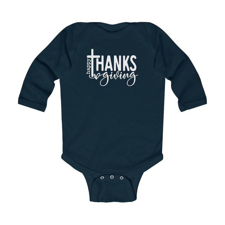 Thanksgiving Cross - Infant Long Sleeve Bodysuit