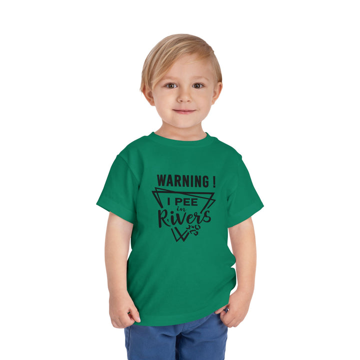 Warning - Toddler Short Sleeve Tee