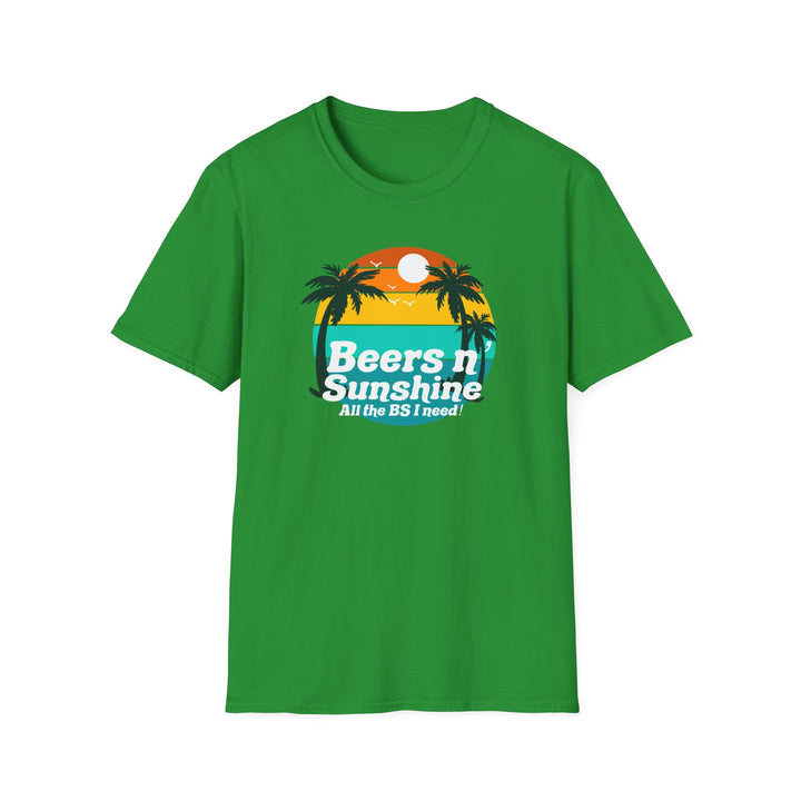 Beers N Sunshine - Unisex Softstyle T-Shirt