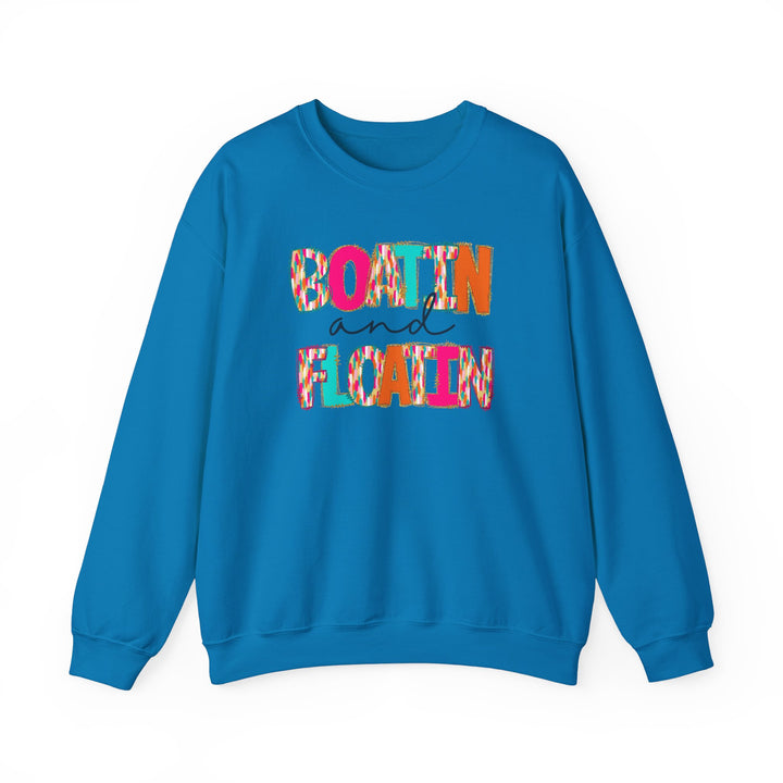 Boatin & Floatin - Unisex Heavy Blend™ Crewneck Sweatshirt