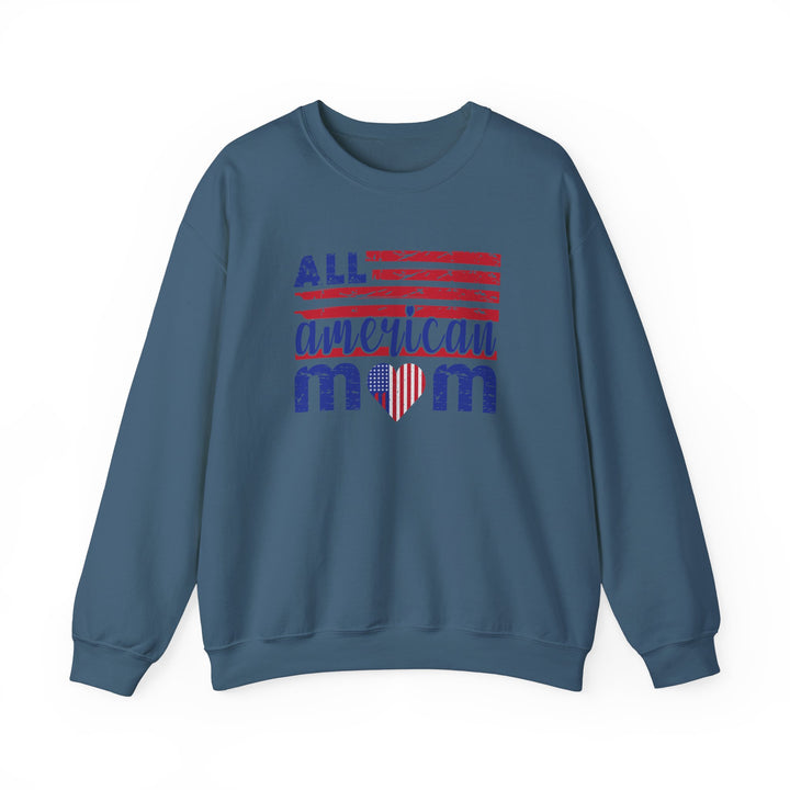 All American Mom Sweatshirt - Unisex Heavy Blend™ Crewneck