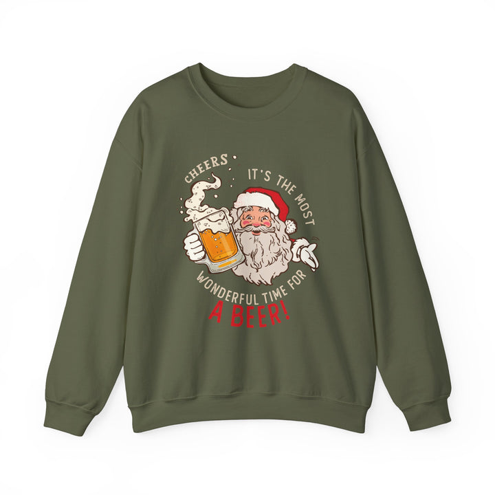 Beer Santa - Unisex Heavy Blend™ Crewneck Sweatshirt