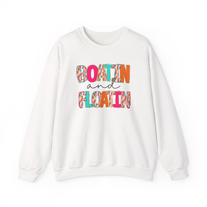Boatin & Floatin - Unisex Heavy Blend™ Crewneck Sweatshirt