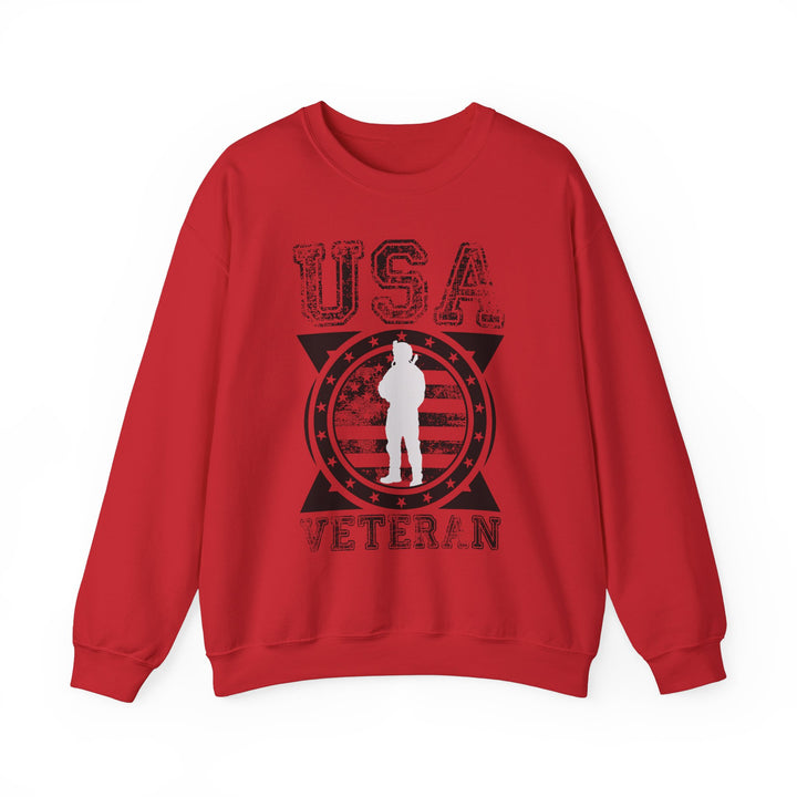 U.S.A. Veteran - Unisex Heavy Blend™ Crewneck Sweatshirt