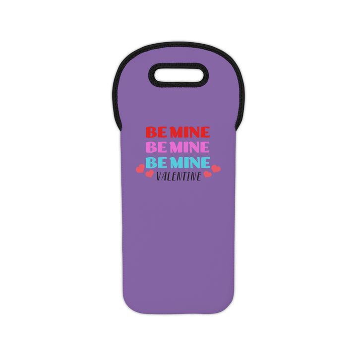 Be Mine Valentine - Wine Tote Bag