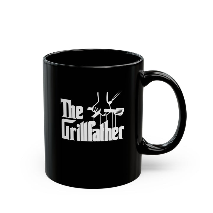 The Grillfather - Black Mug (11oz, 15oz)