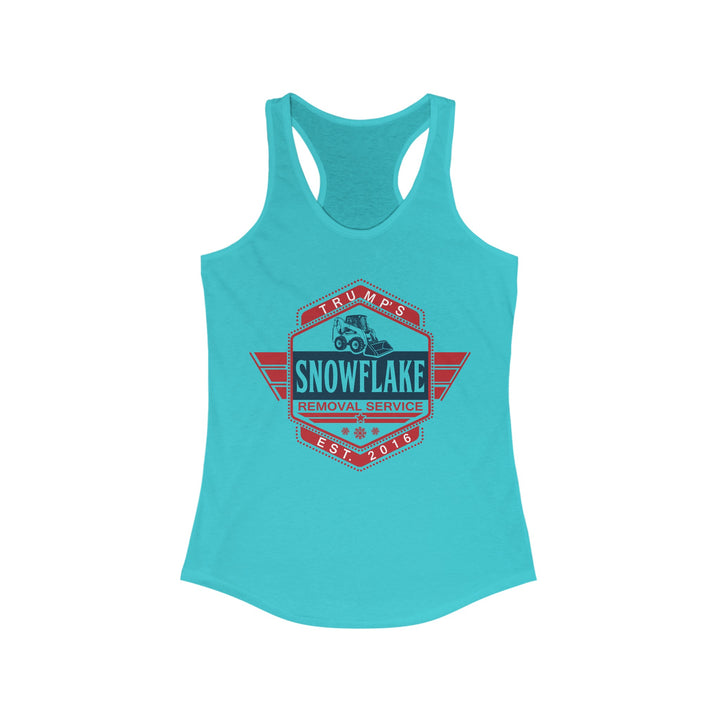 Trump's Snowflake Removal - Women's Ideal Racerback Tank