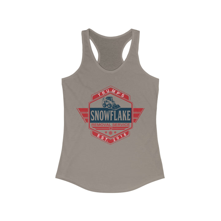 Trump's Snowflake Removal - Women's Ideal Racerback Tank