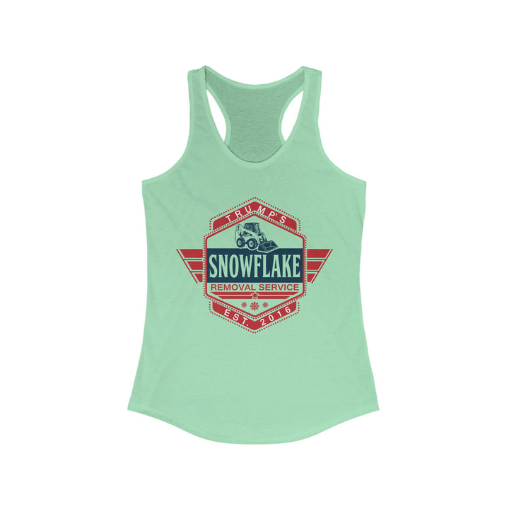 Trump's Snowflake Removal - Women's Ideal Racerback Tank