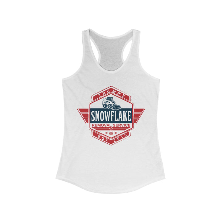 Trump's Snowflake Removal - Women's Ideal Racerback Tank