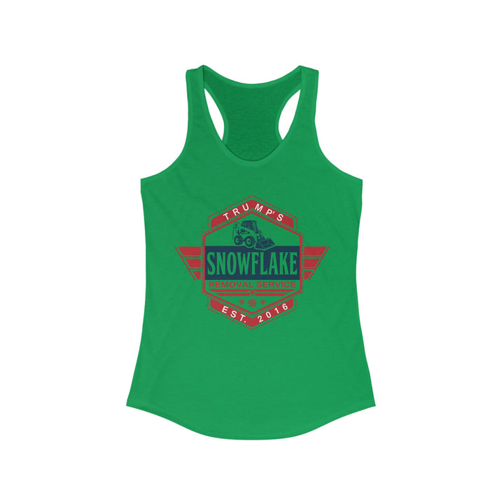 Trump's Snowflake Removal - Women's Ideal Racerback Tank