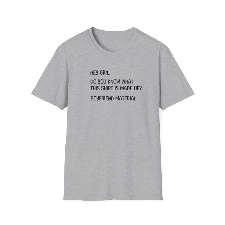 Boyfriend Material - Unisex Softstyle T-Shirt