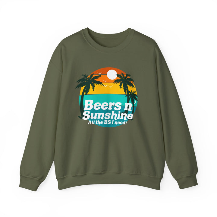 Beers N Sunshine - Unisex Heavy Blend™ Crewneck Sweatshirt