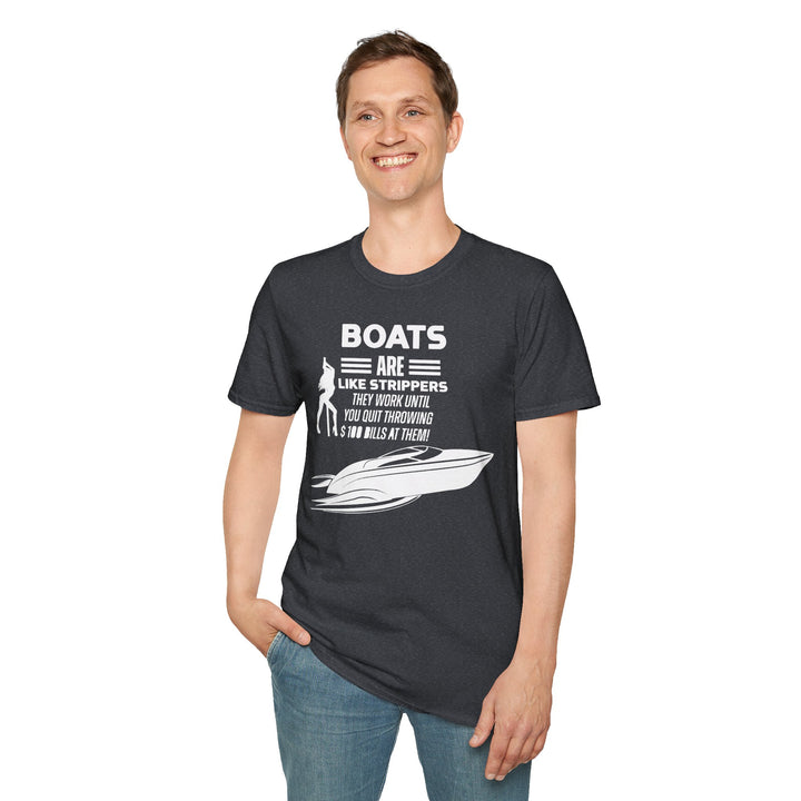 Boats - Unisex Softstyle T-Shirt