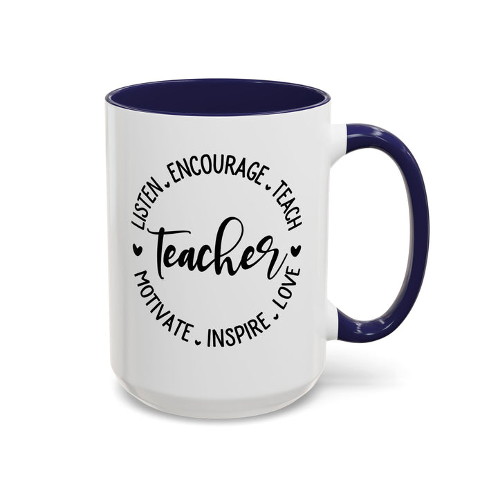 Teacher - Accent Coffee Mug (11, 15oz)