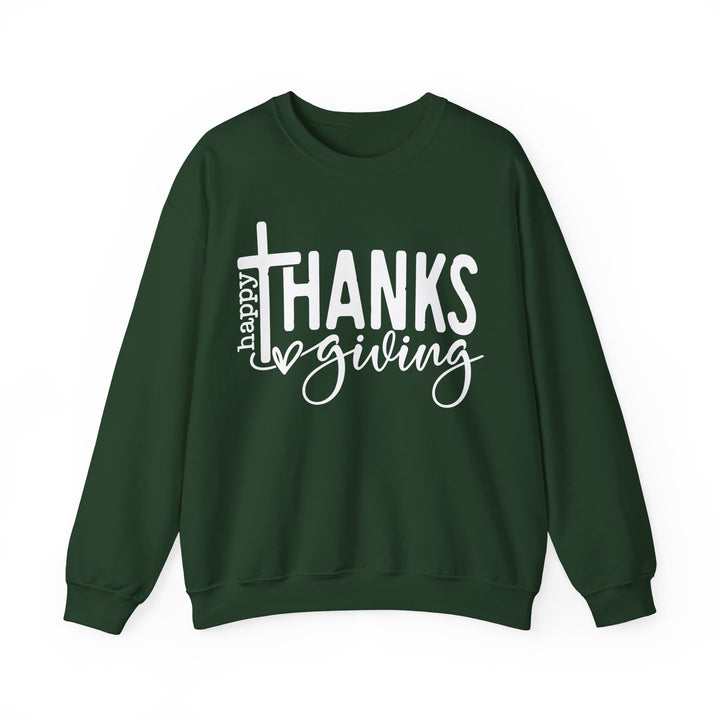Thanksgiving Cross - Unisex Heavy Blend™ Crewneck Sweatshirt