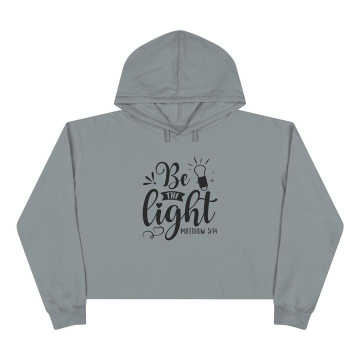 Be The Light - Crop Hoodie