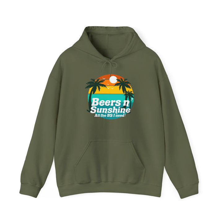 Beers N Sunshine - Unisex Heavy Blend™ Hooded Sweatshirt