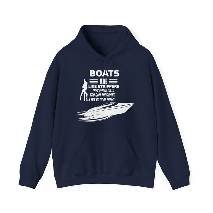 Boats - Unisex Heavy Blend™ Hooded Sweatshirt