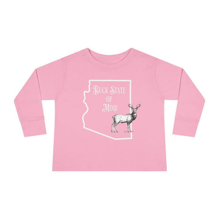 Buck State Of Mind - Toddler Long Sleeve Tee