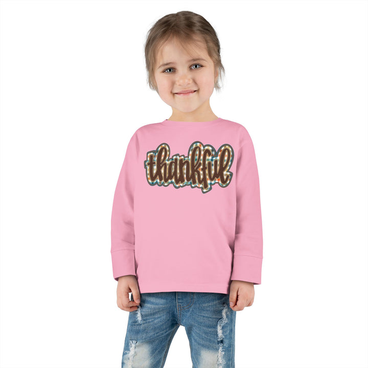 Thankful  - Toddler Long Sleeve Tee