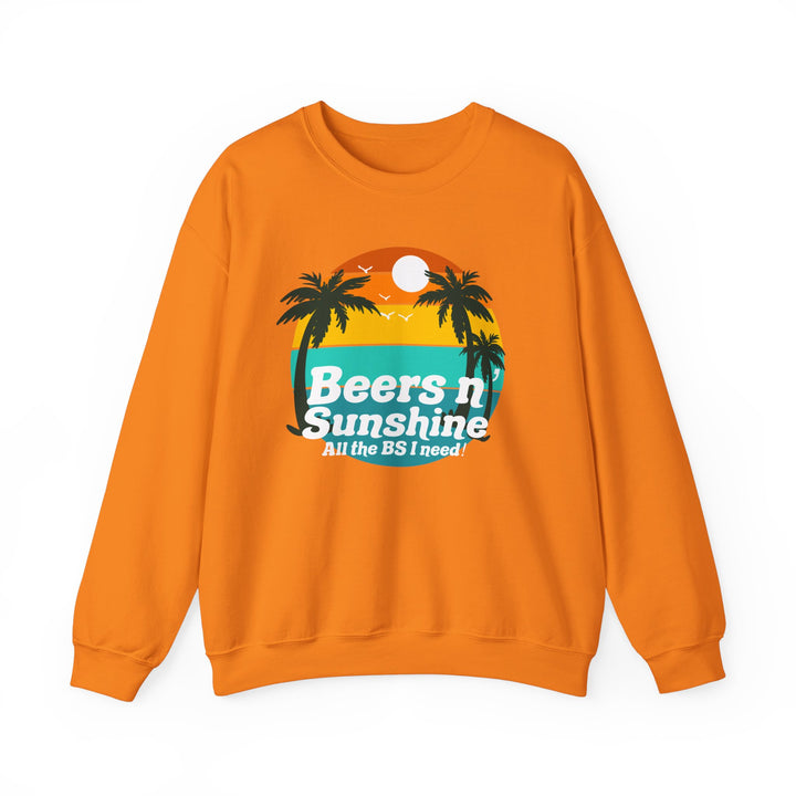 Beers N Sunshine - Unisex Heavy Blend™ Crewneck Sweatshirt