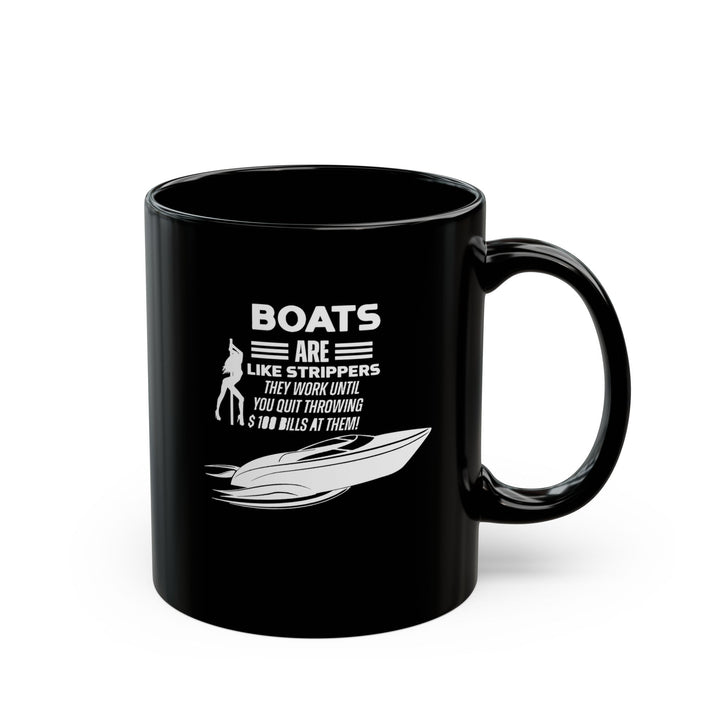 Boats - Black Mug (11oz, 15oz)