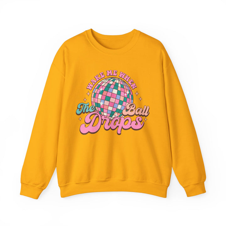 Wake Me When The Ball Drops - Unisex Heavy Blend™ Crewneck Sweatshirt