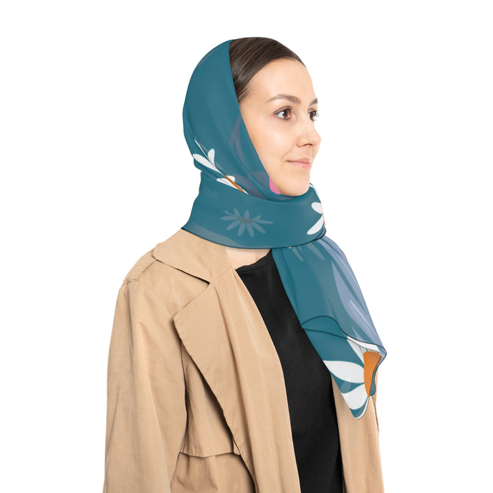 Bright Spring Pattern - Poly Scarf