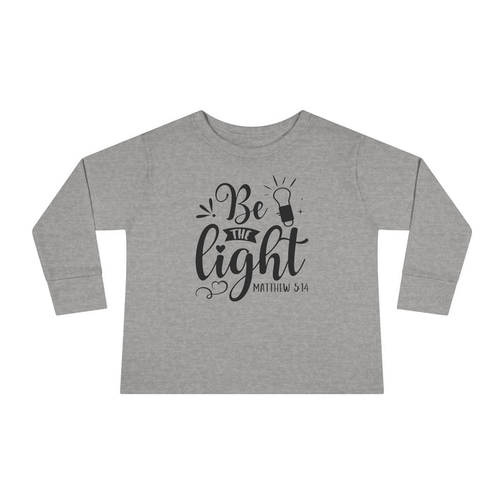 Be The Light - Toddler Long Sleeve Tee
