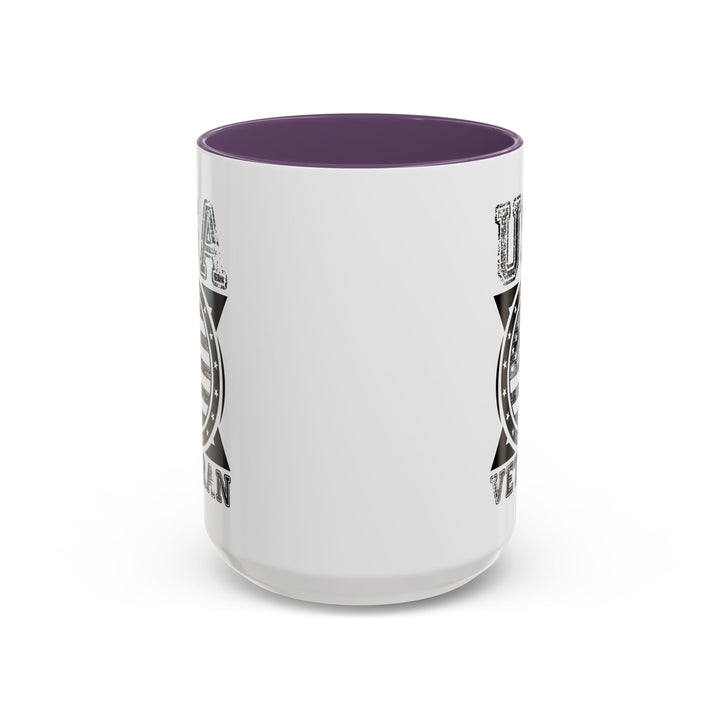 U.S.A. Veteran - Accent Coffee Mug (11, 15oz)