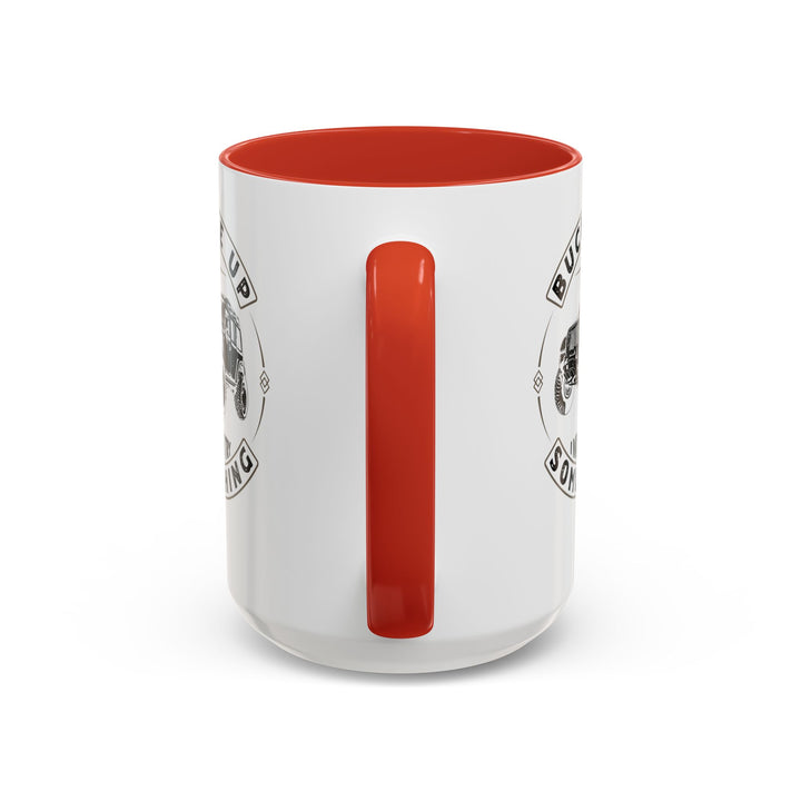 Buckle Up - Accent Coffee Mug (11, 15oz)