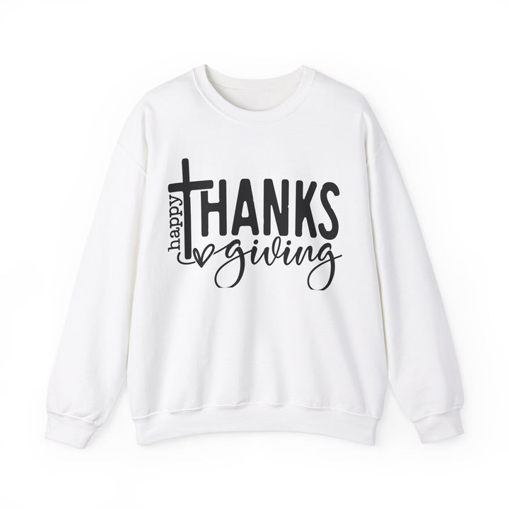 Thanksgiving Cross - Unisex Heavy Blend™ Crewneck Sweatshirt