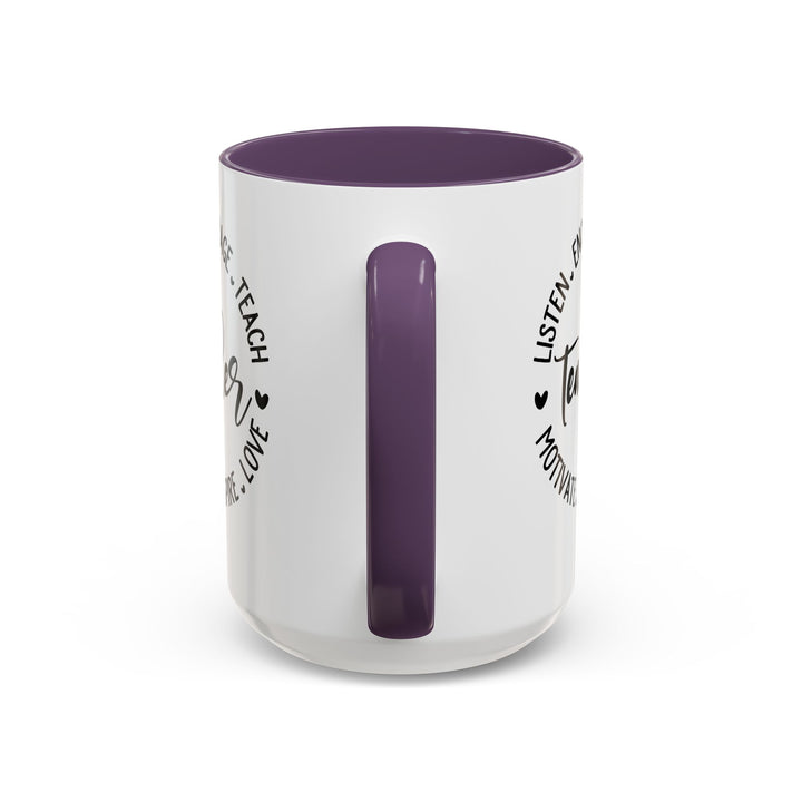Teacher - Accent Coffee Mug (11, 15oz)