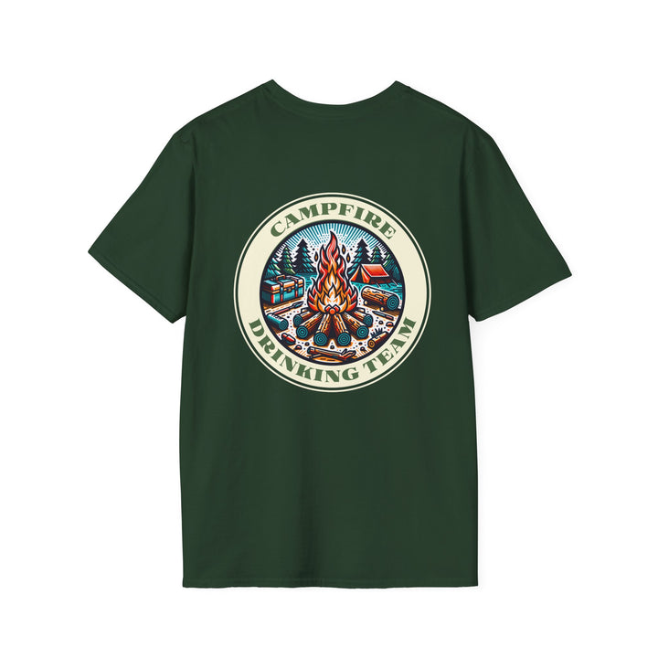 Campfire Drinking Team - Unisex Softstyle T-Shirt