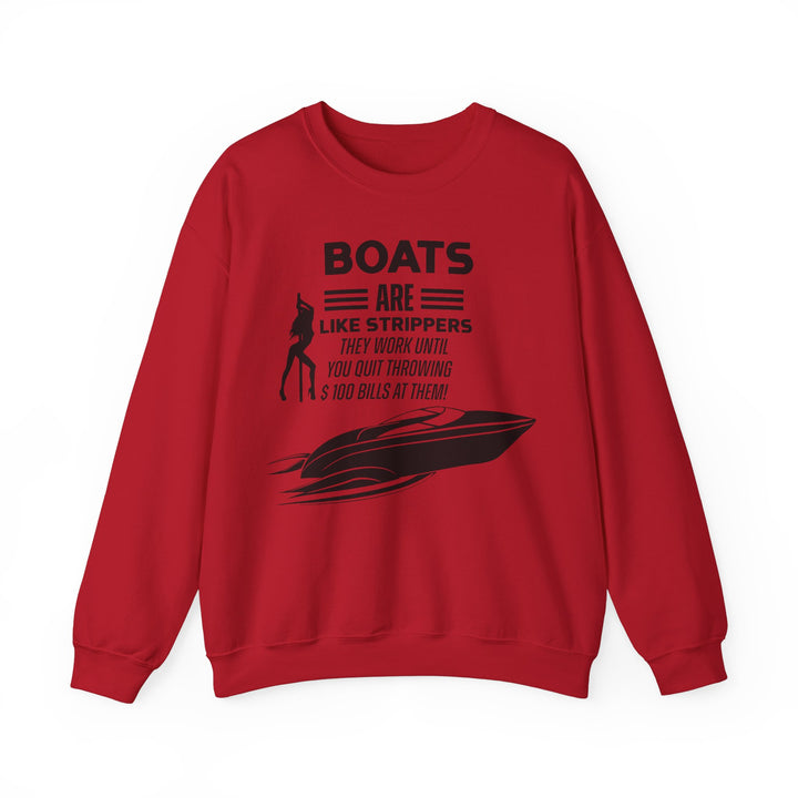 Boats - Unisex Heavy Blend™ Crewneck Sweatshirt