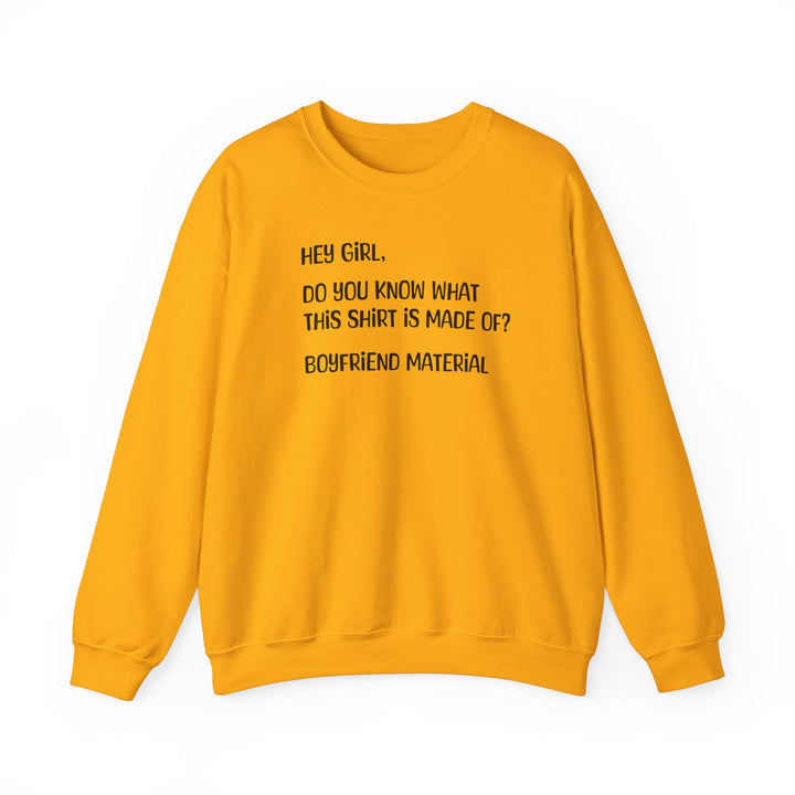 Boyfriend Material - Unisex Heavy Blend™ Crewneck Sweatshirt