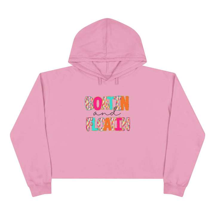 Boatin & Floatin - Crop Hoodie