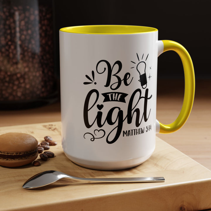 Be The light - Accent Coffee Mug (11, 15oz)