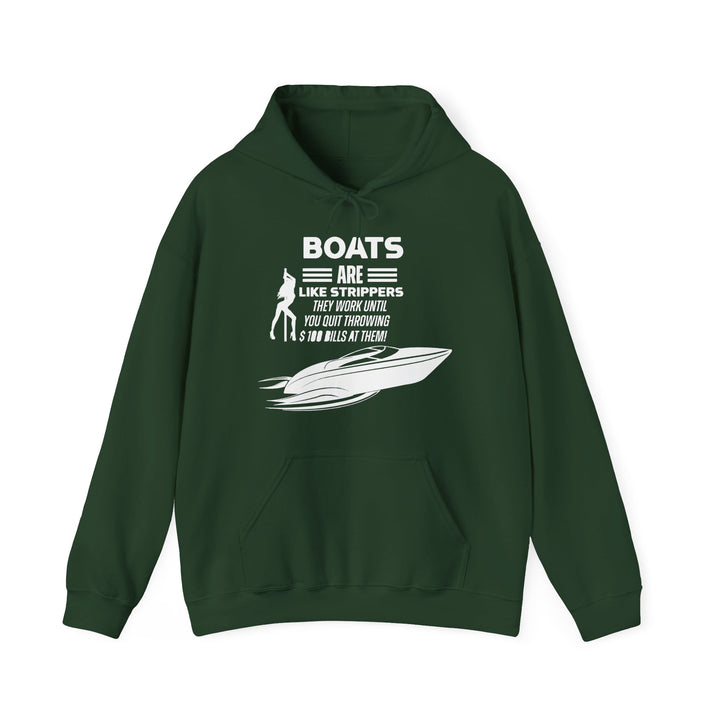 Boats - Unisex Heavy Blend™ Hooded Sweatshirt