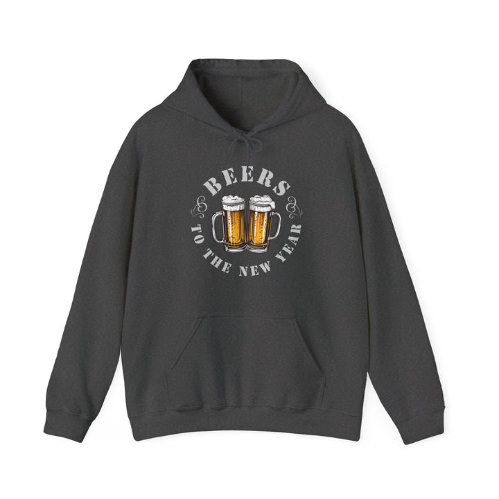 Beers To The New Year - Unisex Heavy Blend™ Hooded Sweatshirt