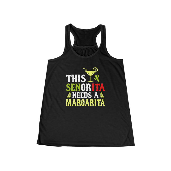 This Señorita - Women's Flowy Racerback Tank