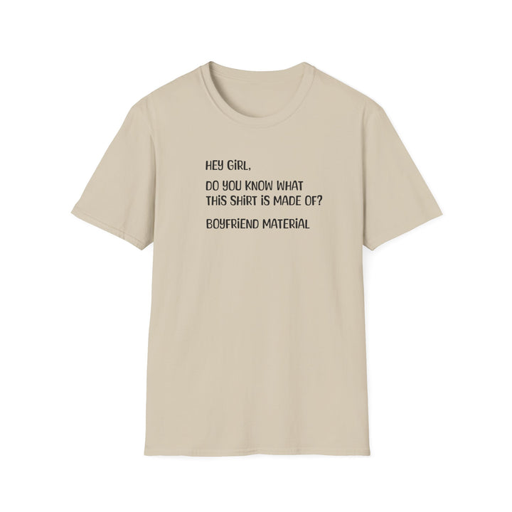 Boyfriend Material - Unisex Softstyle T-Shirt