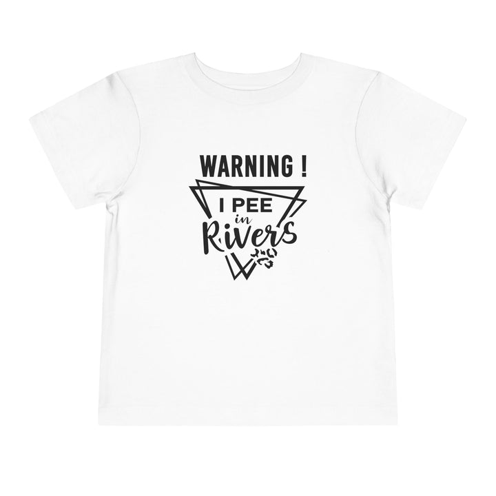 Warning - Toddler Short Sleeve Tee