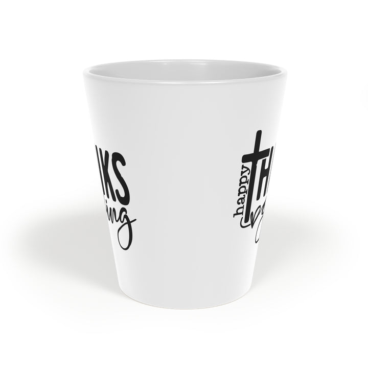 Thanksgiving Cross - Latte Mug, 12oz