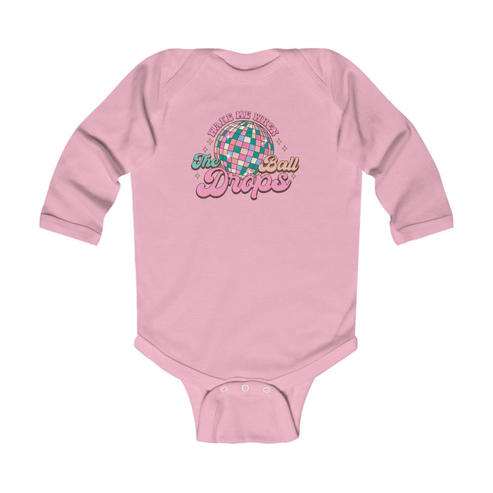 Wake Me When The Ball Drops - Infant Long Sleeve Bodysuit