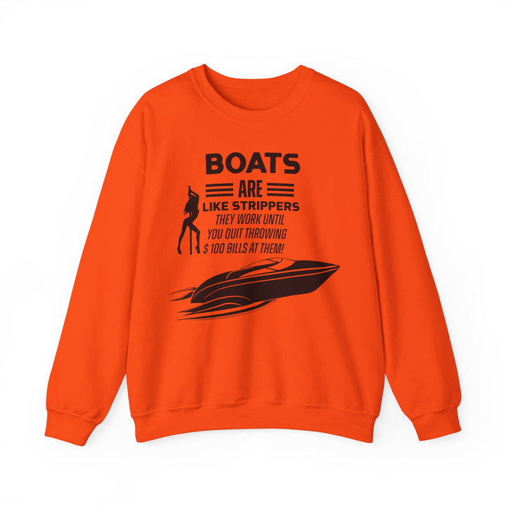Boats - Unisex Heavy Blend™ Crewneck Sweatshirt